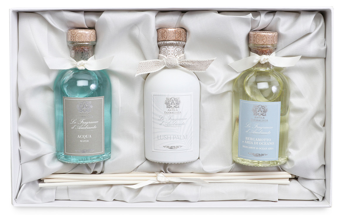 Antica Farmacista Acqua, Lush Palm, and Bergamot & Ocean Aria Trio | James Anthony Collection